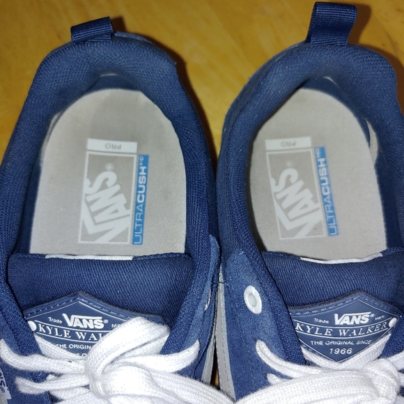 Blue suede Kyle Walker ultra cush Vans - Picture 5 of 6